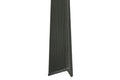 OUTDOOR PANEL 84 END TRIM - DARK BROWN