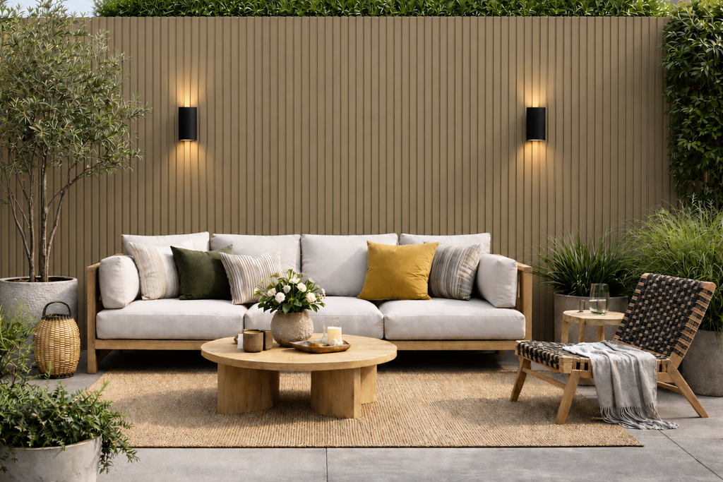 OUTDOOR WALL PANEL 84F - KHAKI