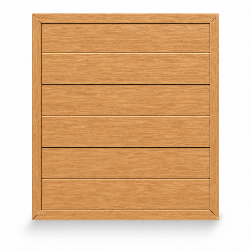 COMPOSITE FENCING 86A - OAK