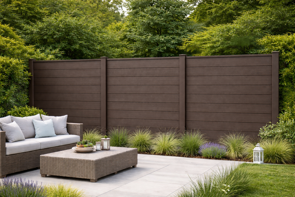 COMPOSITE FENCING 86D - DARK BROWN