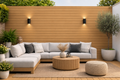 OUTDOOR WALL PANEL 87A - OAK
