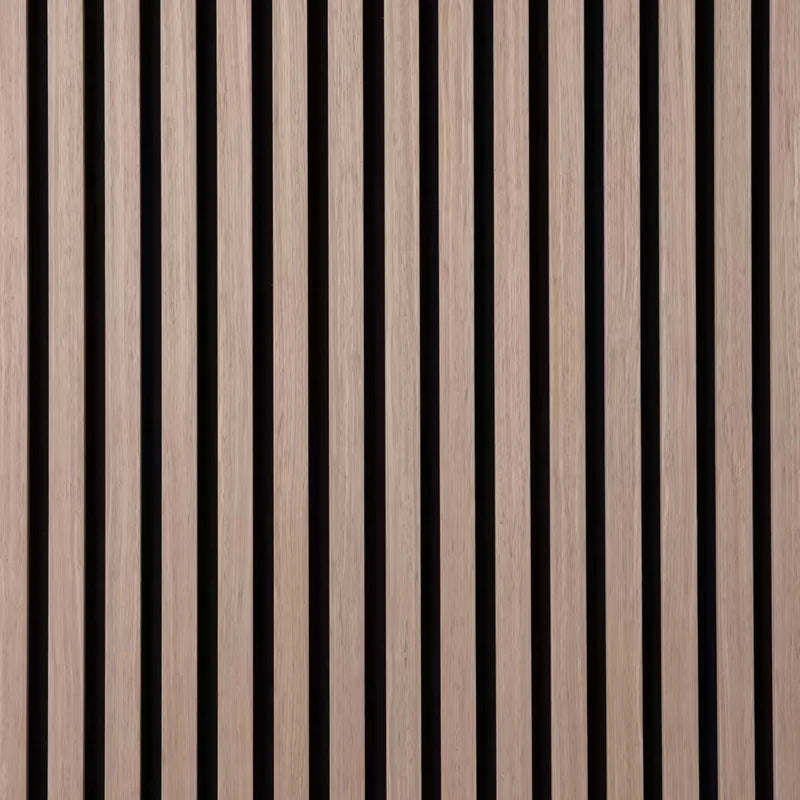 Acoustic Wall Panel 240x60cm - Teak/Dark Oak