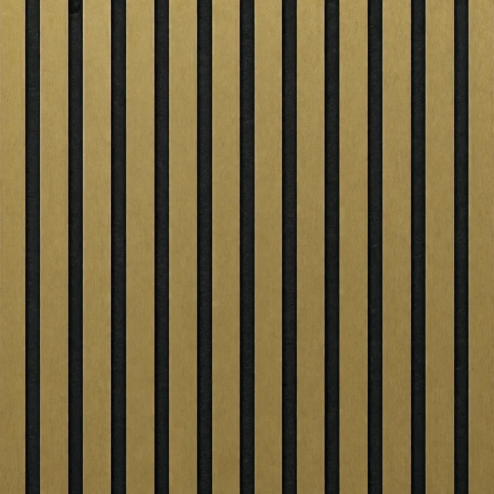 Acoustic Wall Panel 240x60cm - Metallic Gold 01WG