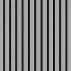 Acoustic Wall Panel 240x60cm - Metallic Light Grey 01WH