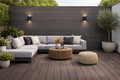 COMPOSITE DECKING 85D - DARK BROWN