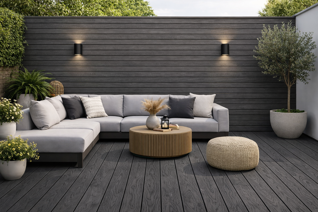 COMPOSITE DECKING 85E - BLACK