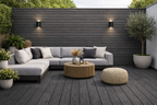 COMPOSITE DECKING 85E - BLACK