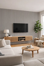 Acoustic Wall Panel 240x60cm - White  01WW