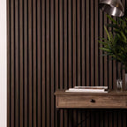 Acoustic Wall Panel 240x60cm - Smoked Oak