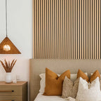 Acoustic Wall Panel 240x60cm - Light Oak