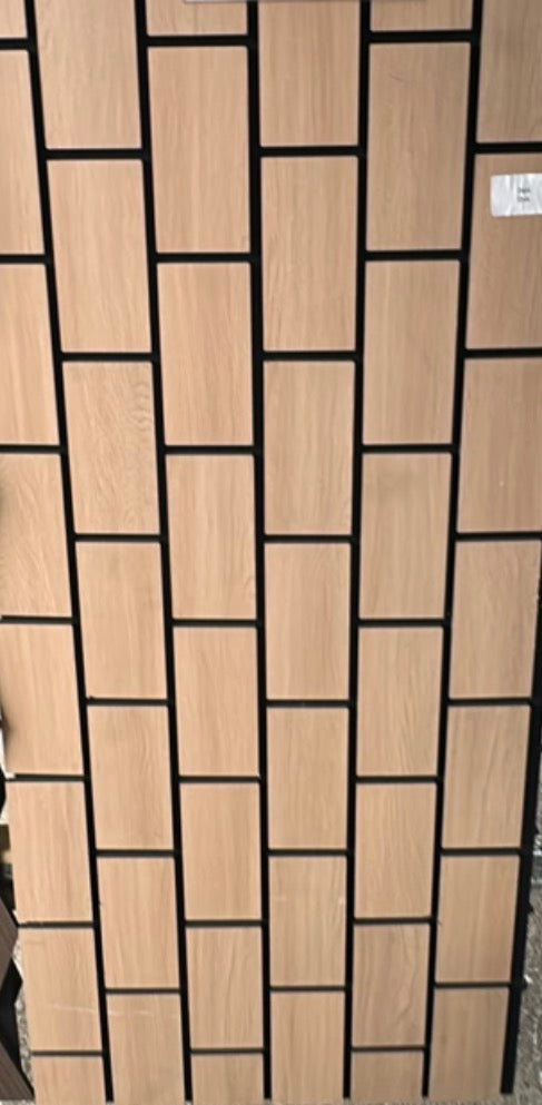 Acoustic Wall Panel 240x60cm - Oak (Vertical)