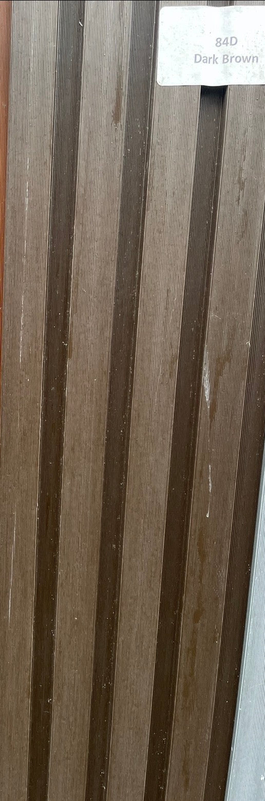 Outdoor Wall Panel 240cm - Dark Brown