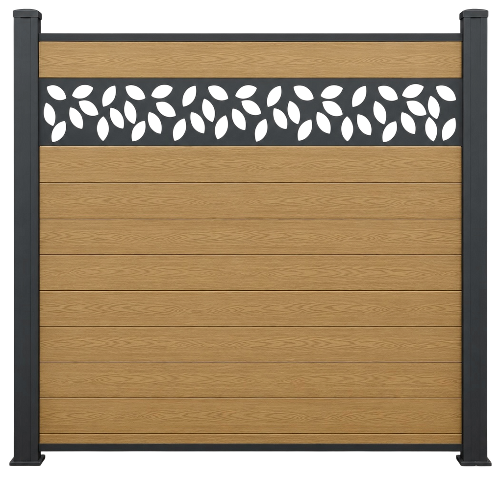 COMPOSITE LATTICE FENCING 01 - FLOWER