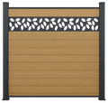 COMPOSITE LATTICE FENCING 01 - FLOWER