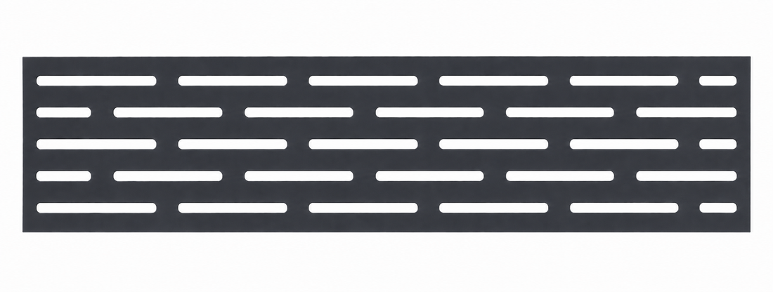 COMPOSITE LATTICE FENCING 02 - STRIPS | Home Hub Direct