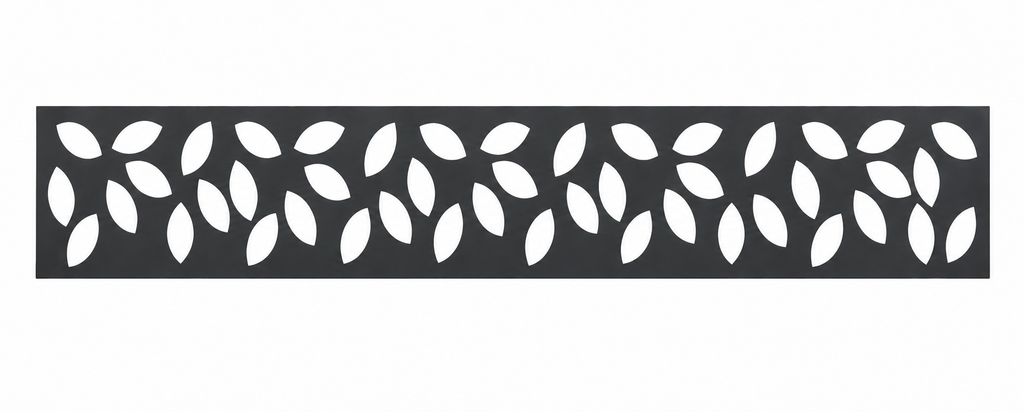 COMPOSITE LATTICE FENCING 01 - FLOWER