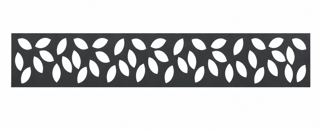 COMPOSITE LATTICE FENCING 01 - FLOWER | Home Hub Direct