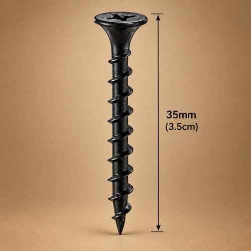 35mm Drywall/Acoustic Wall Panel Screws (20 pack)