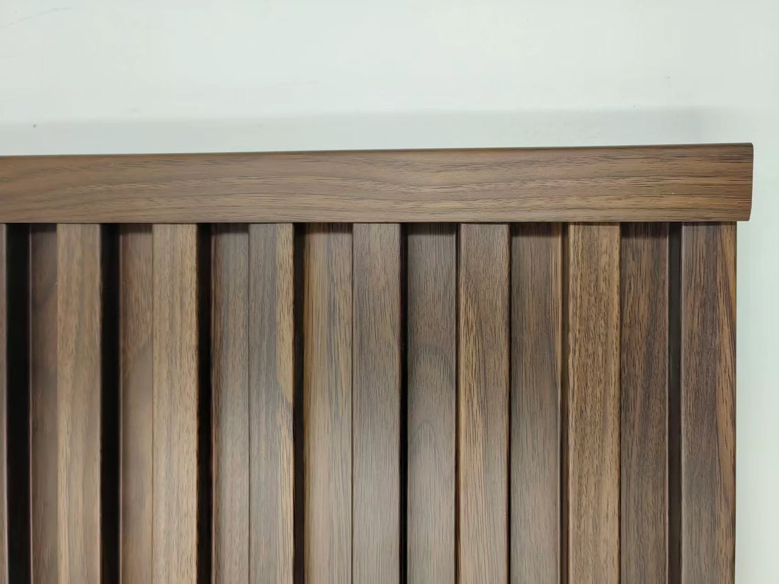 Wall Panel Trim - 240cm - Walnut (Fits seamless wall panel 81)