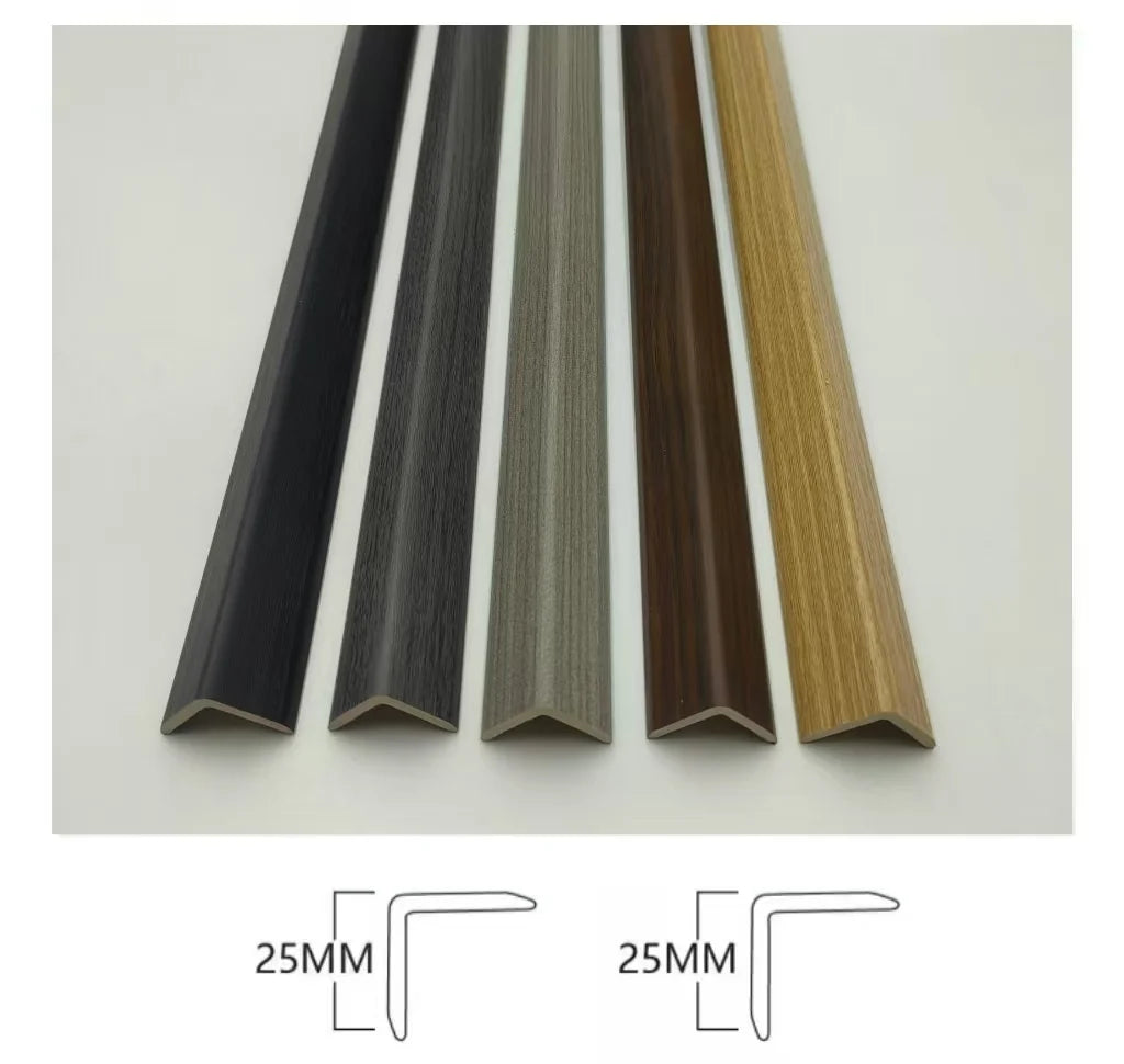 Wall Panel Trim - 240cm - Black (Fits seamless wall panel 81)