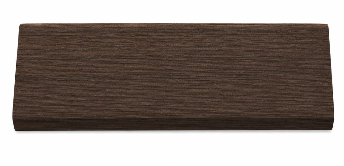 Acoustic Wall Panel End Trim 240cm - Smoked Oak