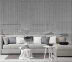 Acoustic Wall Panel 240x60cm - Shiny Silver