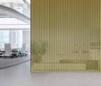 Acoustic Wall Panel 240x60cm - Shiny Gold