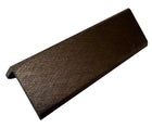 ACOUSTIC WALL PANEL END TRIM - METALLIC BROWN