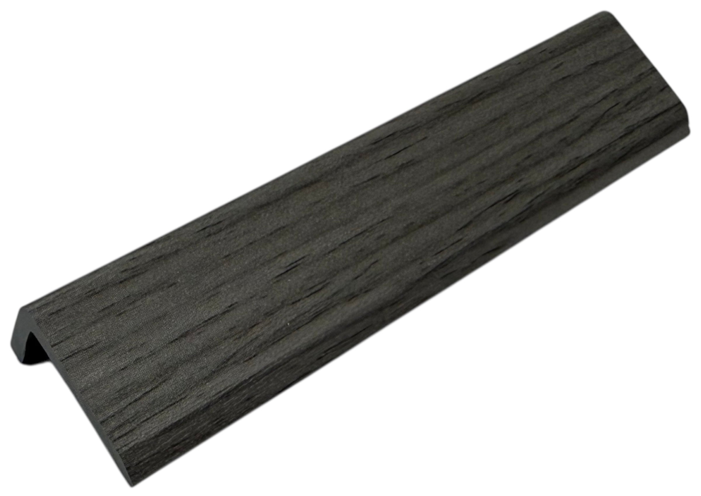 WALL BOARD END TRIM - DARK GREY