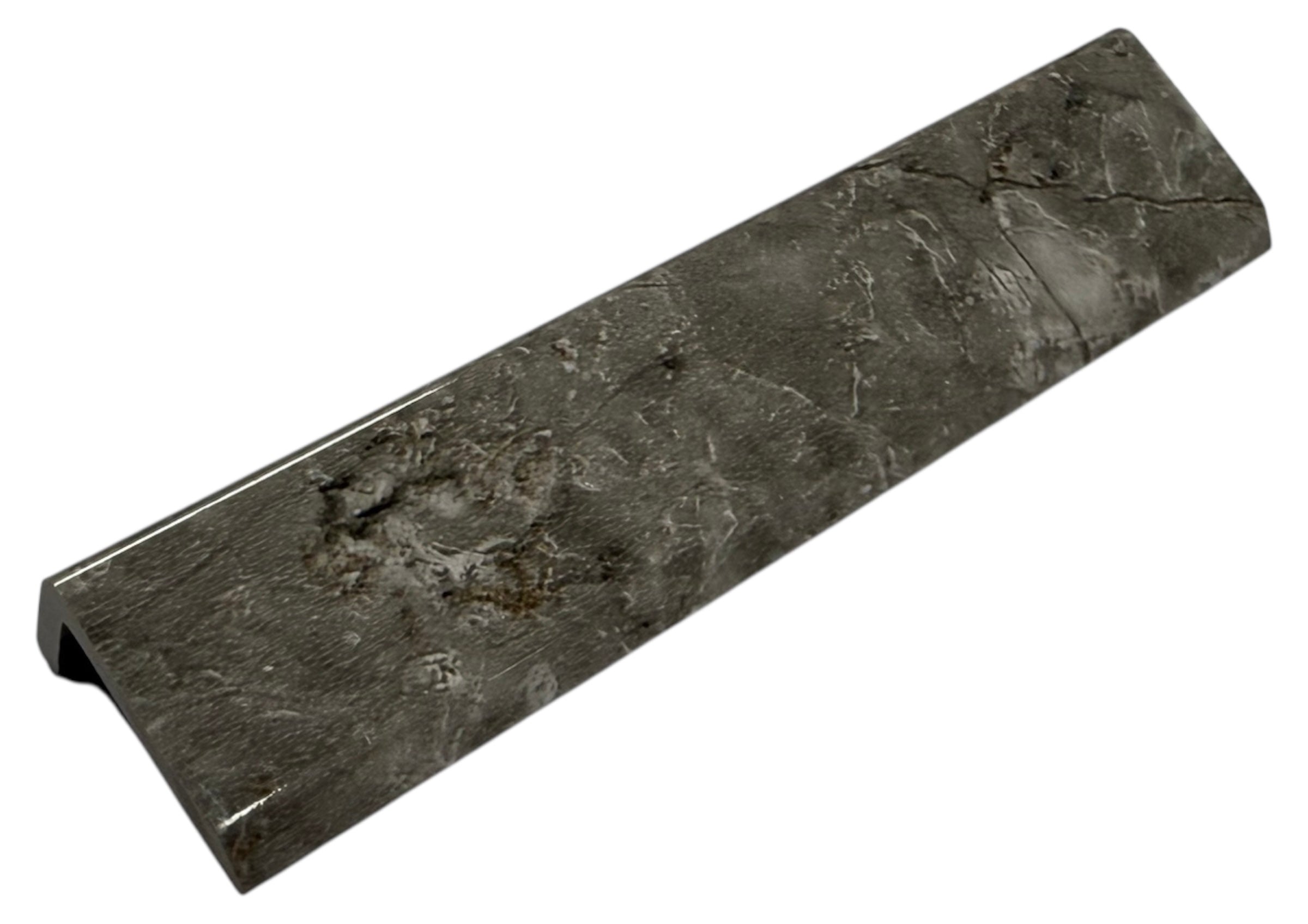 WALL BOARD END TRIM - GOLD AND GREY MARBLE
