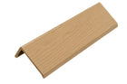 ACOUSTIC WALL PANEL END TRIM - OAK