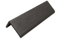 ACOUSTIC WALL PANEL END TRIM - DARK GREY