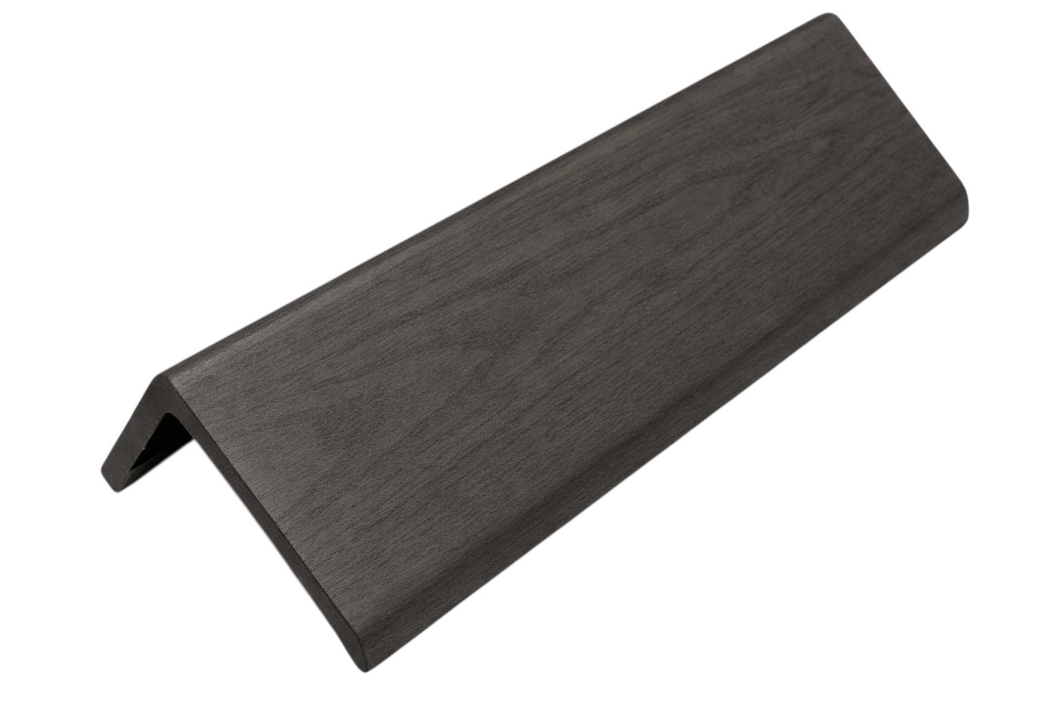ACOUSTIC WALL PANEL END TRIM - DARK GREY