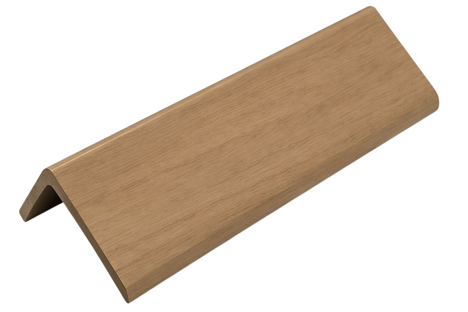 ACOUSTIC WALL PANEL END TRIM - DARK OAK