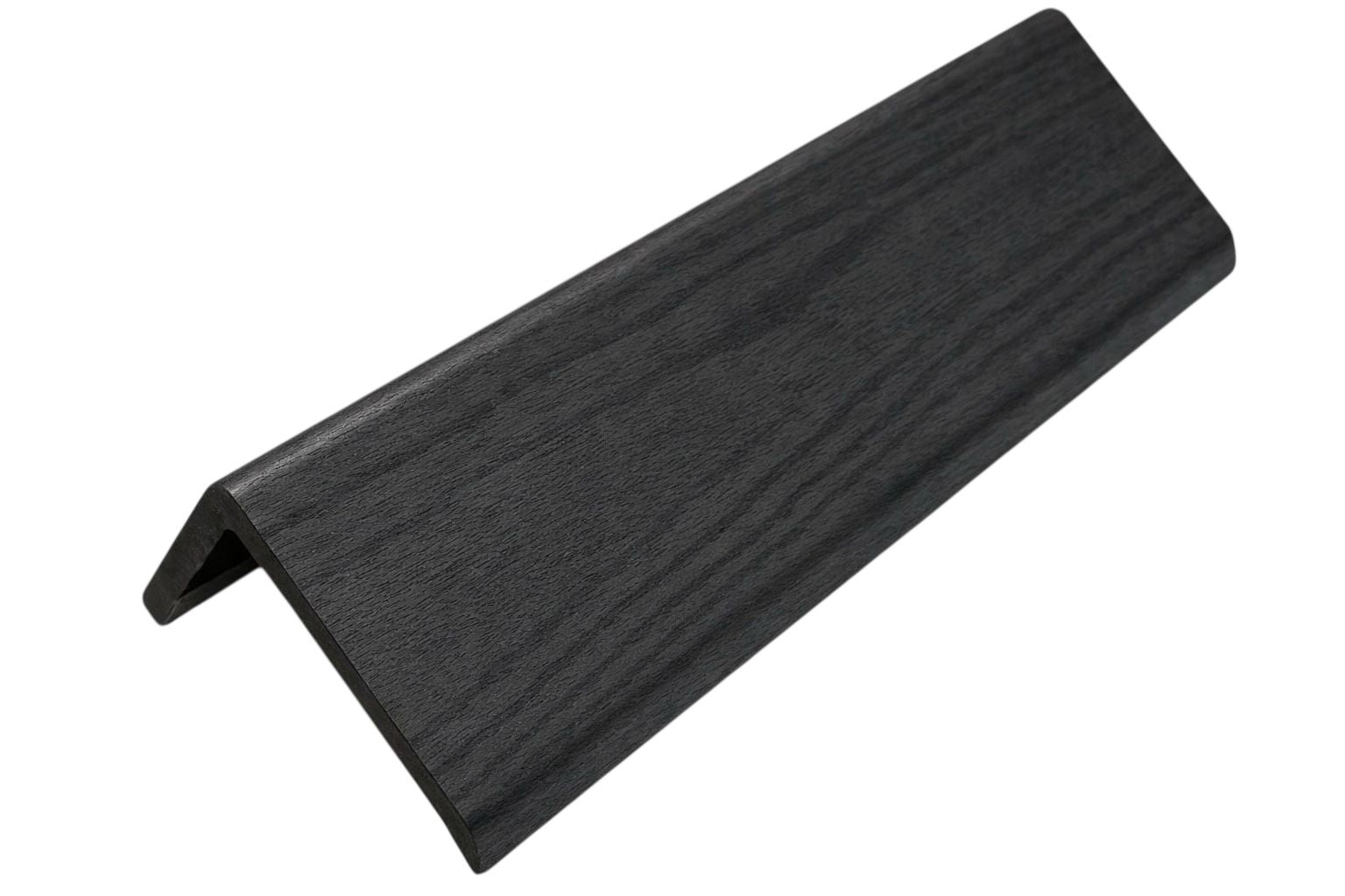 ACOUSTIC WALL PANEL END TRIM - BLACK