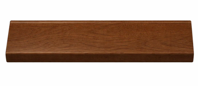 Acoustic Wall Panel End Trim 240cm - Walnut