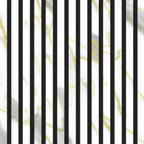 Acoustic Wall Panel 240x60cm - Gold and White Marble 01WX