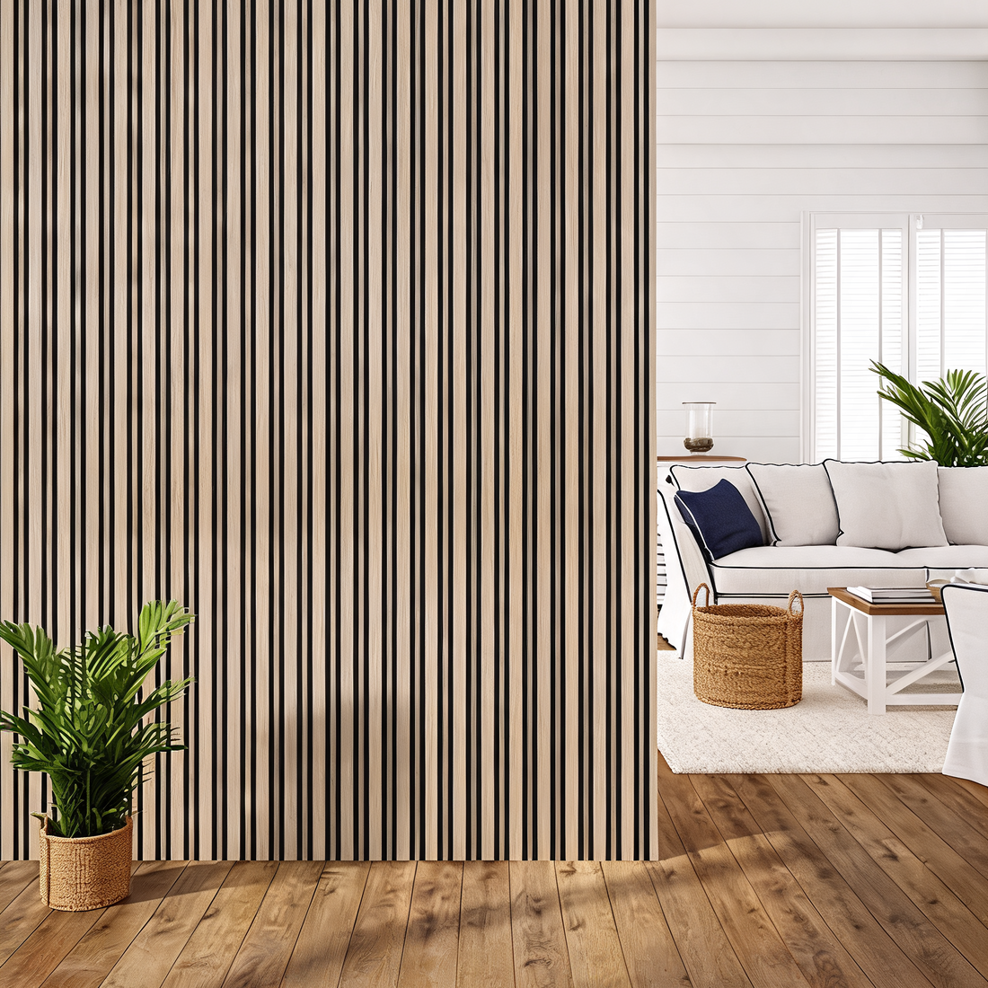 Acoustic Wall Panel 240cm - Oak