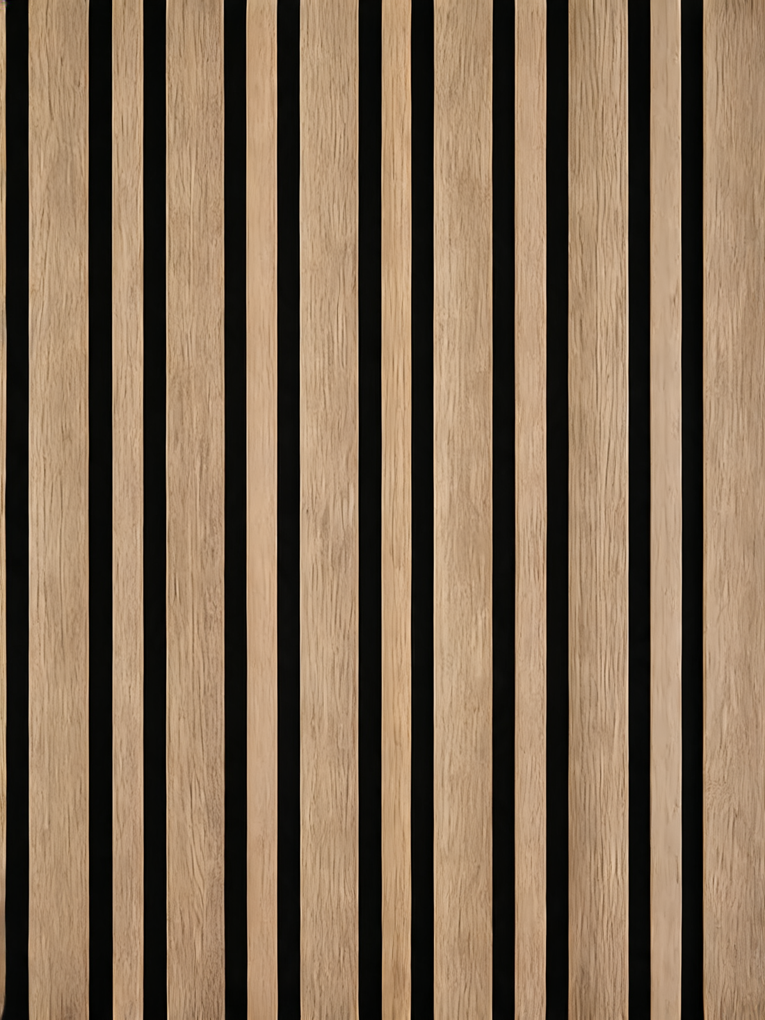 Acoustic Wall Panel 240cm - Dark Oak