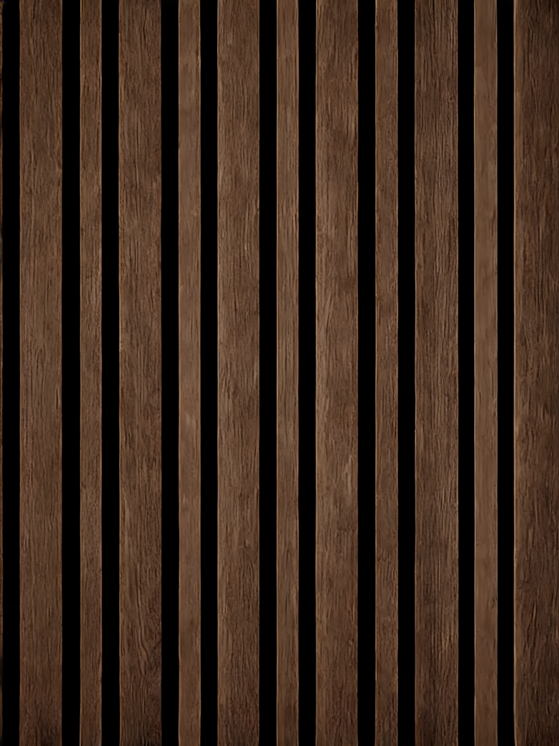 Acoustic Wall Panel 240cm - Walnut