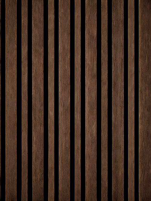 Acoustic Wall Panel 240cm - Walnut