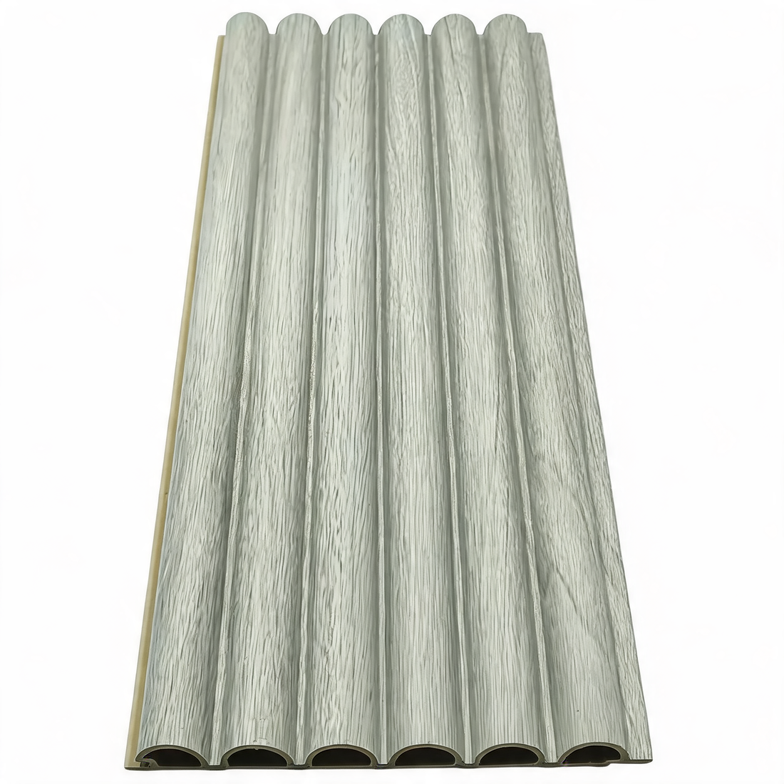 Fluted Wall Panel 240cm - Light Grey - Seamless