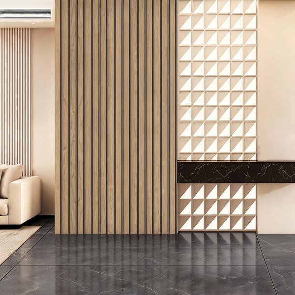 Wall Panel - Oak - PVC - 240cm