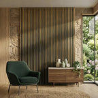 Acoustic Wall Panel 240x60cm - Metallic Gold 01WG