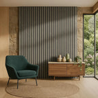 Acoustic Wall Panel 240x60cm - Grey Marble 01WO