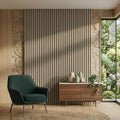 Acoustic Wall Panel 280x60cm - Oak